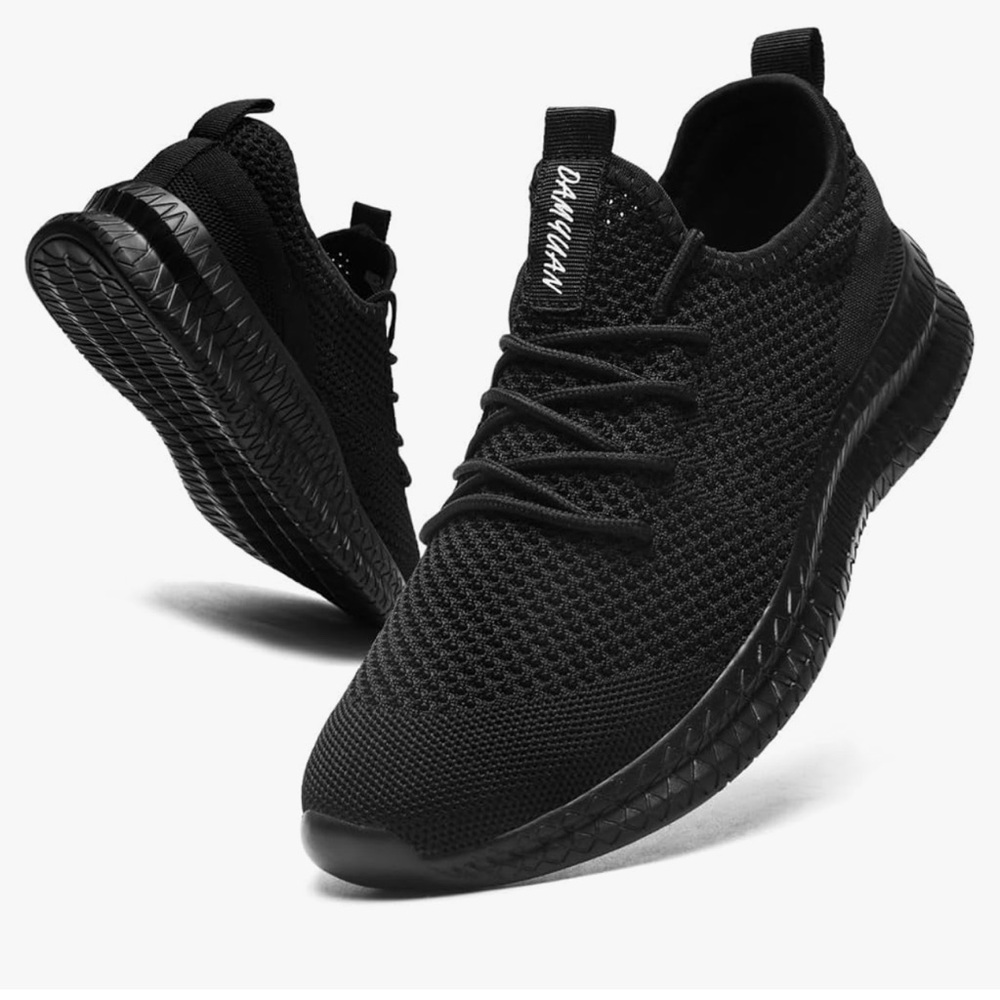 Men's Black Athletic Sneakers